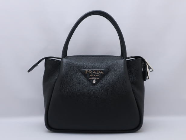 【買取】 プラダ スモールレザー ハンドバッグ